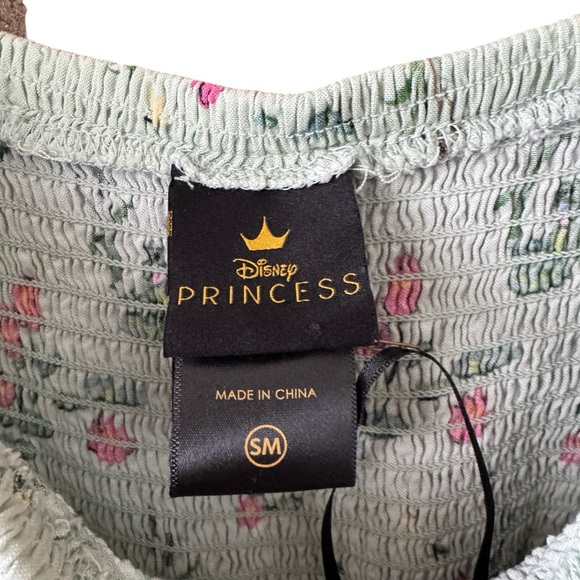 Disney The Princess And The Frog Lily Pads Flowers Smocked Dress Boxlunch Small - Picture 5 of 8